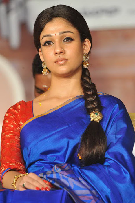 nayanatara beautifull in tradational saree, nayanatara at srirama rajyam actress pics